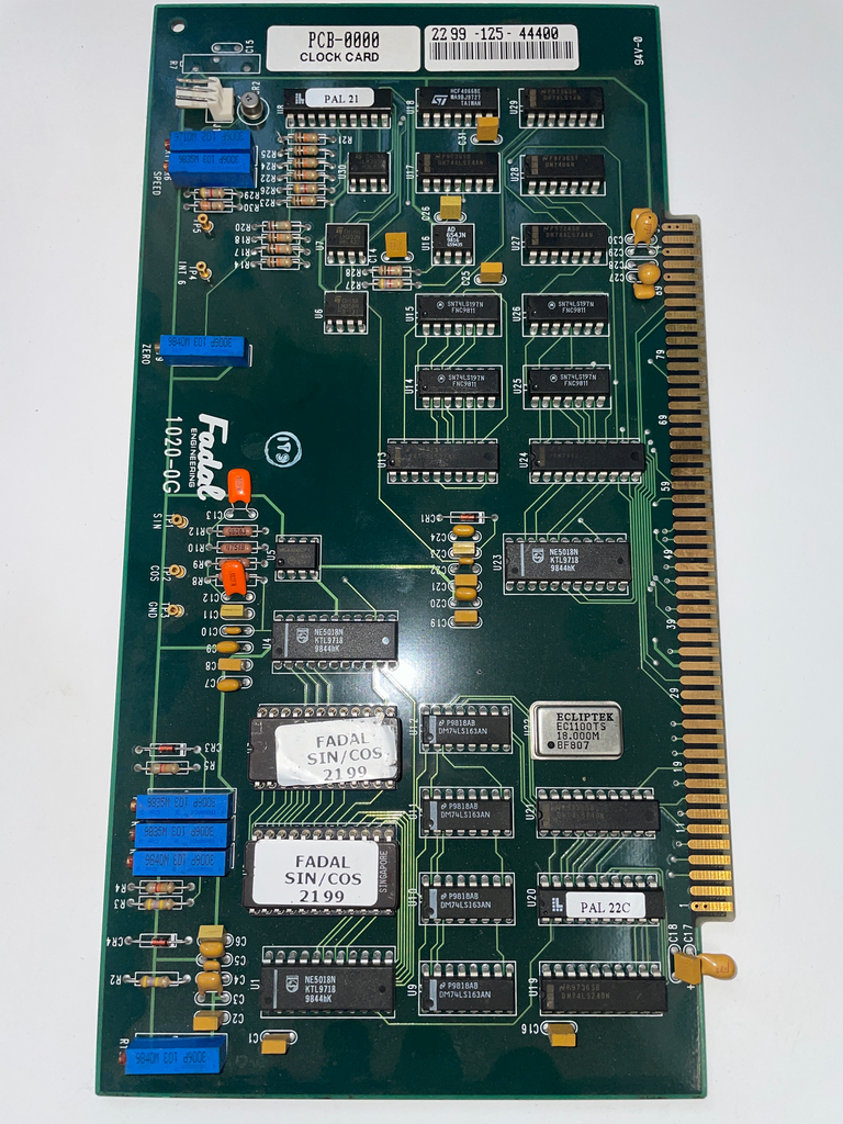 Fadal 1020-0G PCB