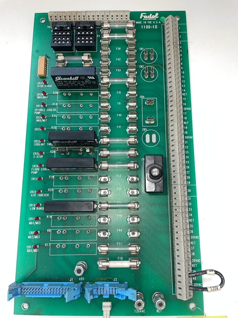 Fadal 1100-1D PCB