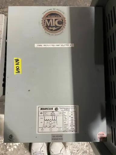 [MSH15A2 inv051] Marcus 15KVA Transformer