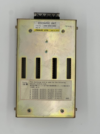 [A06B-6050-H050] A06B-6050-H050 - Discharge Unit (Used)